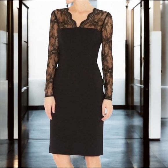 New! HOBBS London Invitation Jersey Cocktail Formal Dress Size 8 - Picture 1 of 11